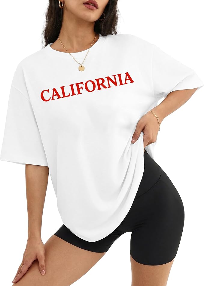 Cotton Oversized Graphic Tee