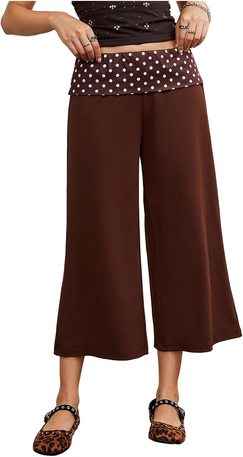 Polka Dot Gaucho Pants