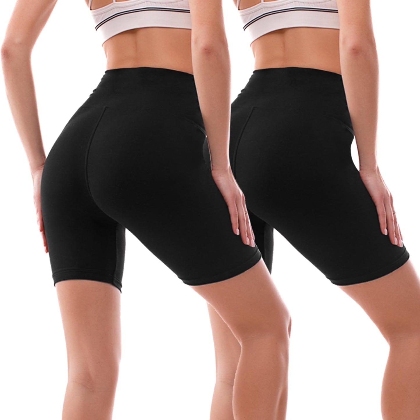 Spandex Biker Shorts (2PK)