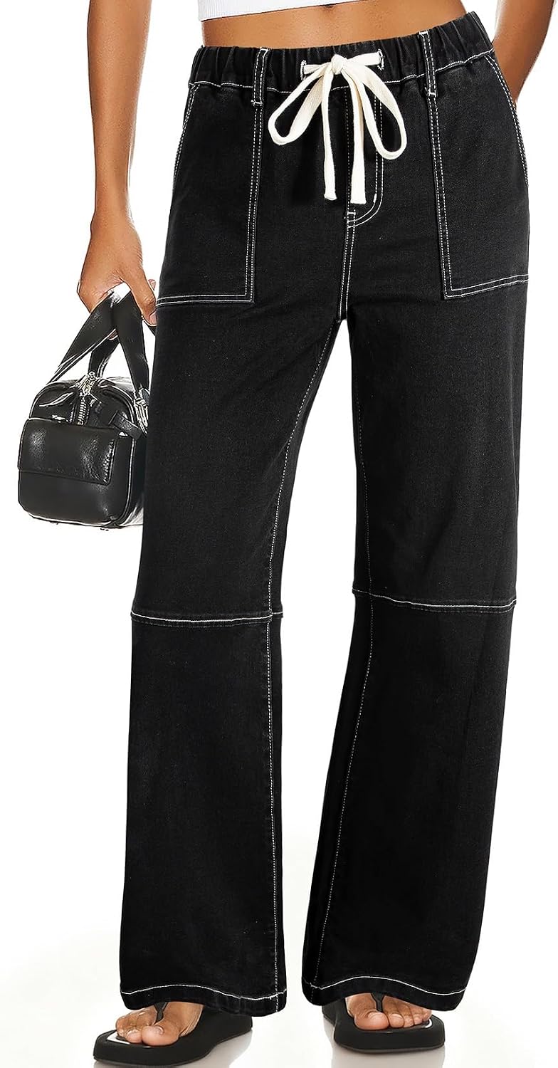 Drawstring Jeans