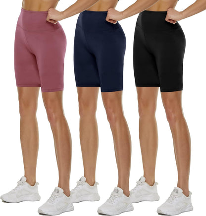 High Waist Biker Shorts (3PK)