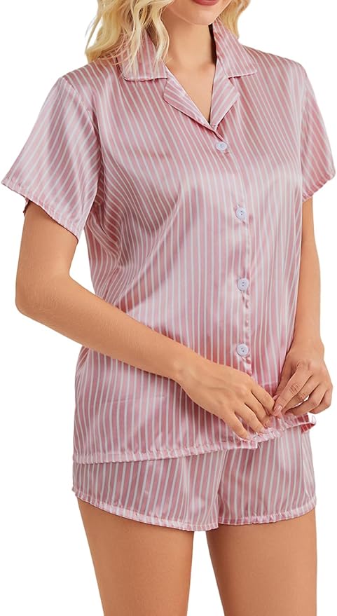 Pinstripe Pajamas Set