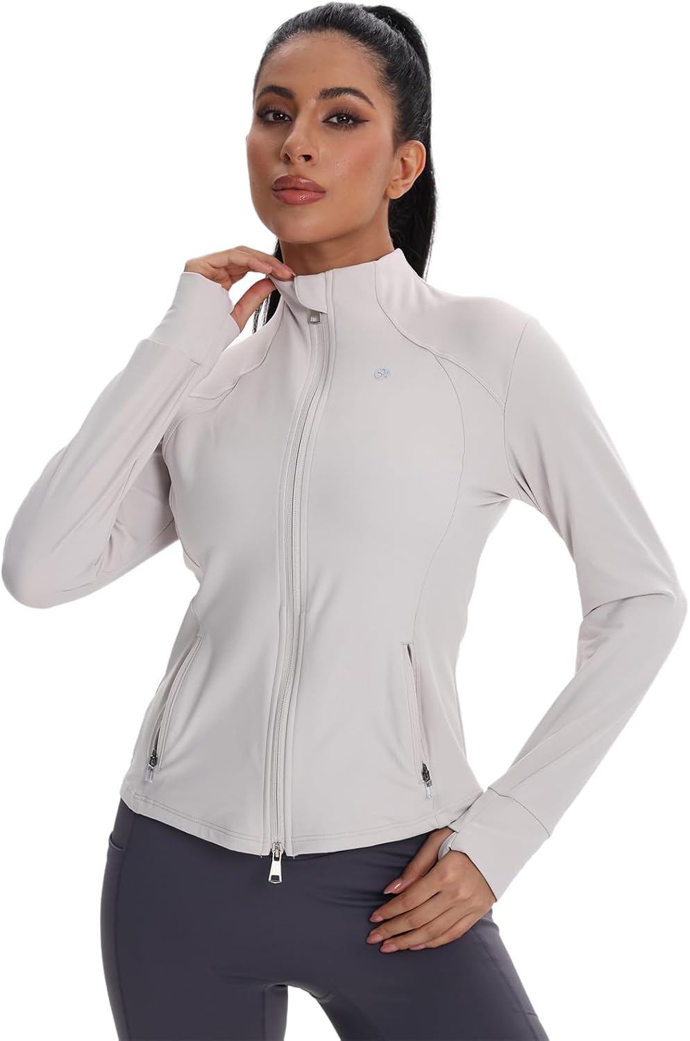 Zip Up Running Jacket