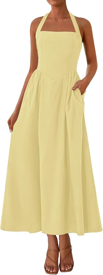 Halter Maxi Dress