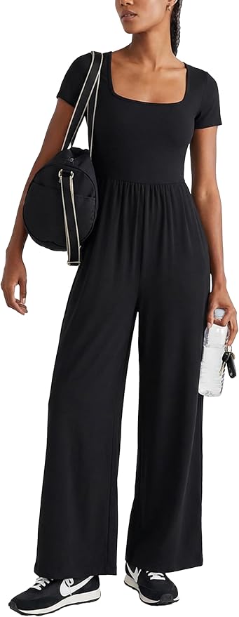 Short Sleeve Jumpsuit