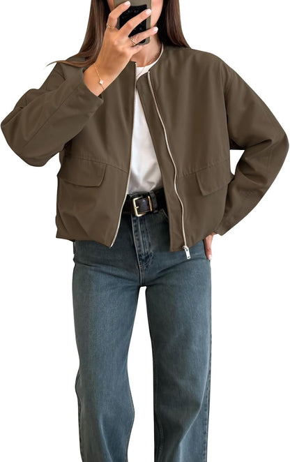 Puff Hem Utility Jacket