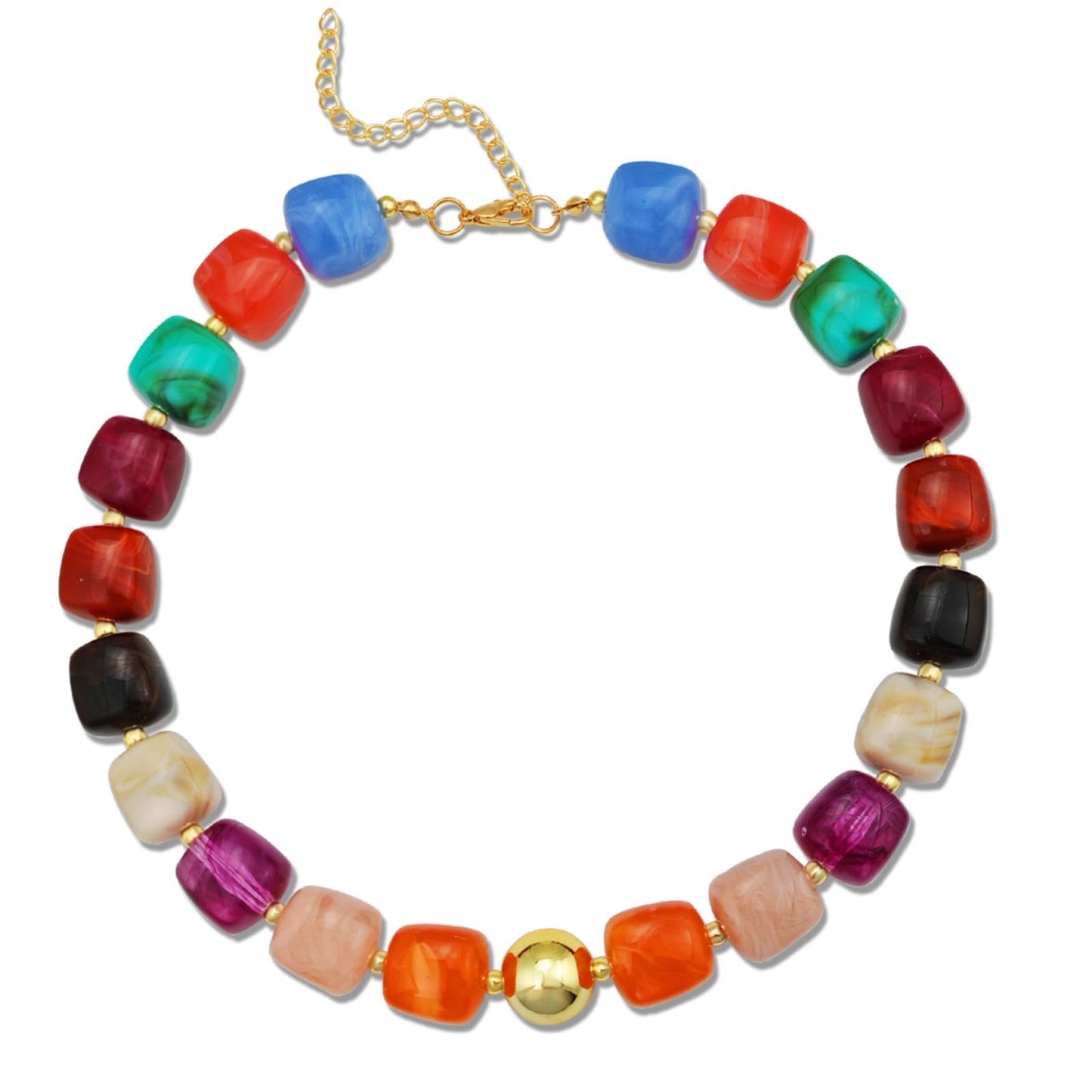 Colorful Beaded Necklace