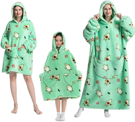 Oversized Hoodie Blanket