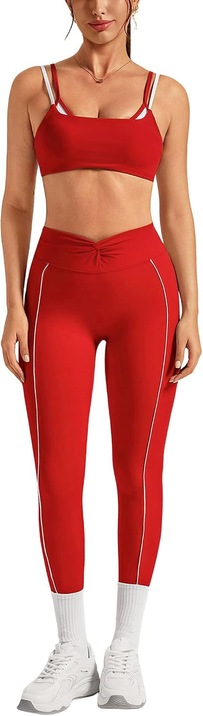 Color Block Yoga Set