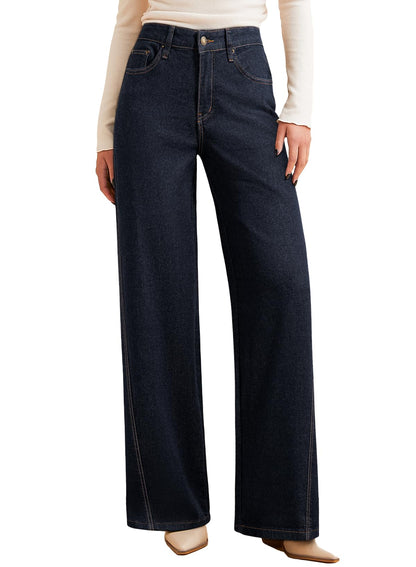 Wide Leg Jeans High