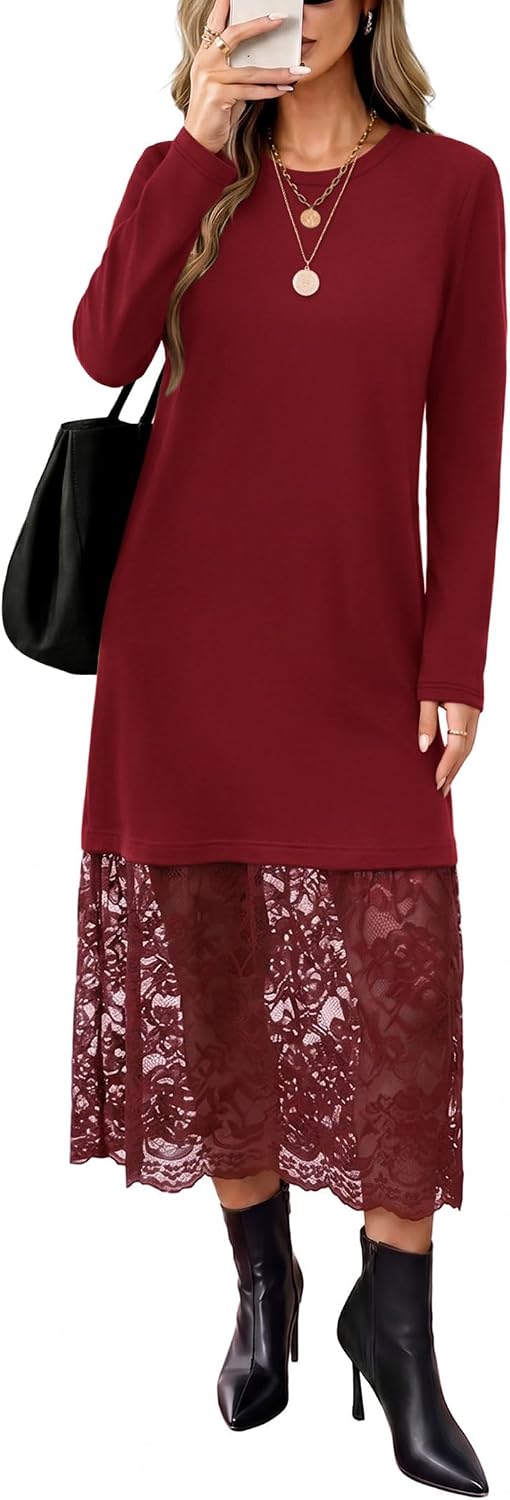 Lace Midi Dress