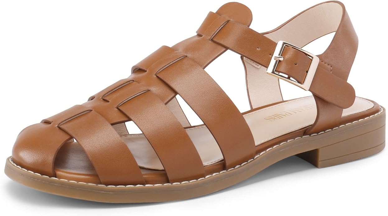 Gladiator Braided Flat Sandal