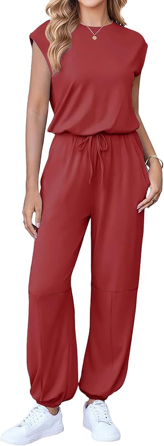 Cap Sleeve Jumpsuit