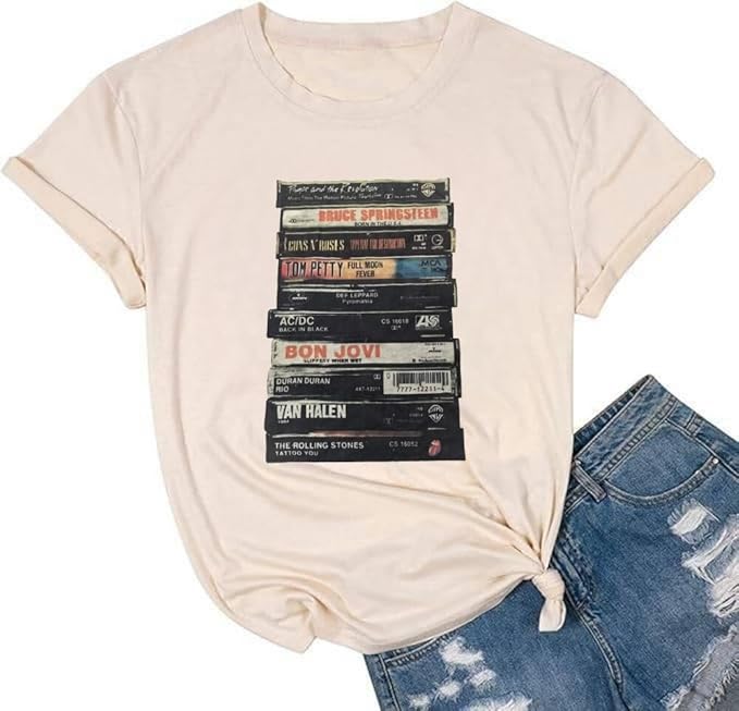 Vintage Rock Band Shirts
