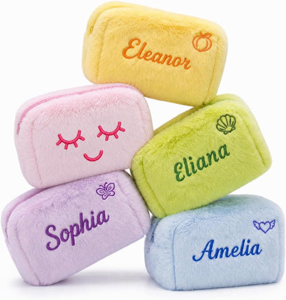Custom Plush Makeup Bag