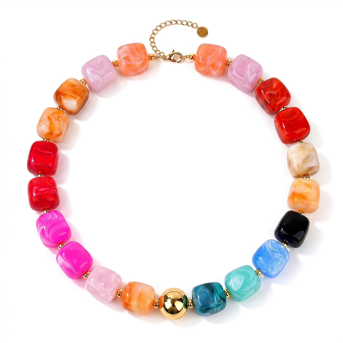 Beaded Necklace Choker
