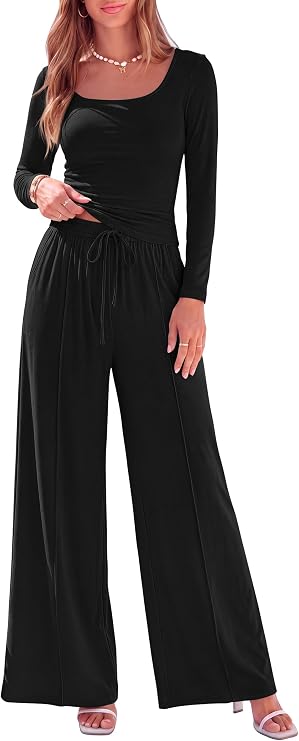 Square Neck Lounge Set