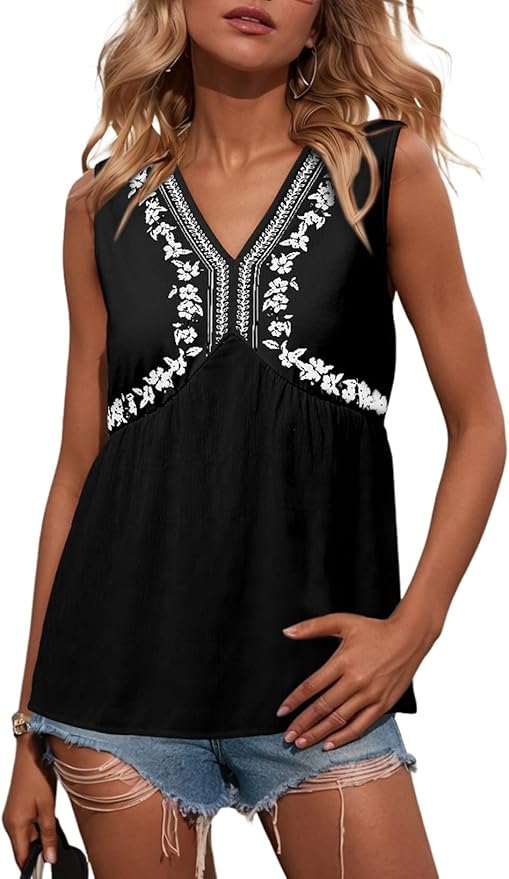 Cotton Boho Tank