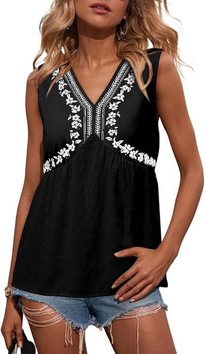 Cotton Boho Tank