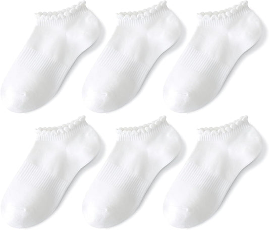Ruffle Ankle Socks (6PK)