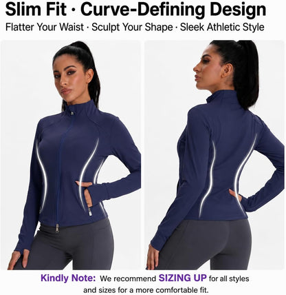 Zip Up Running Jacket