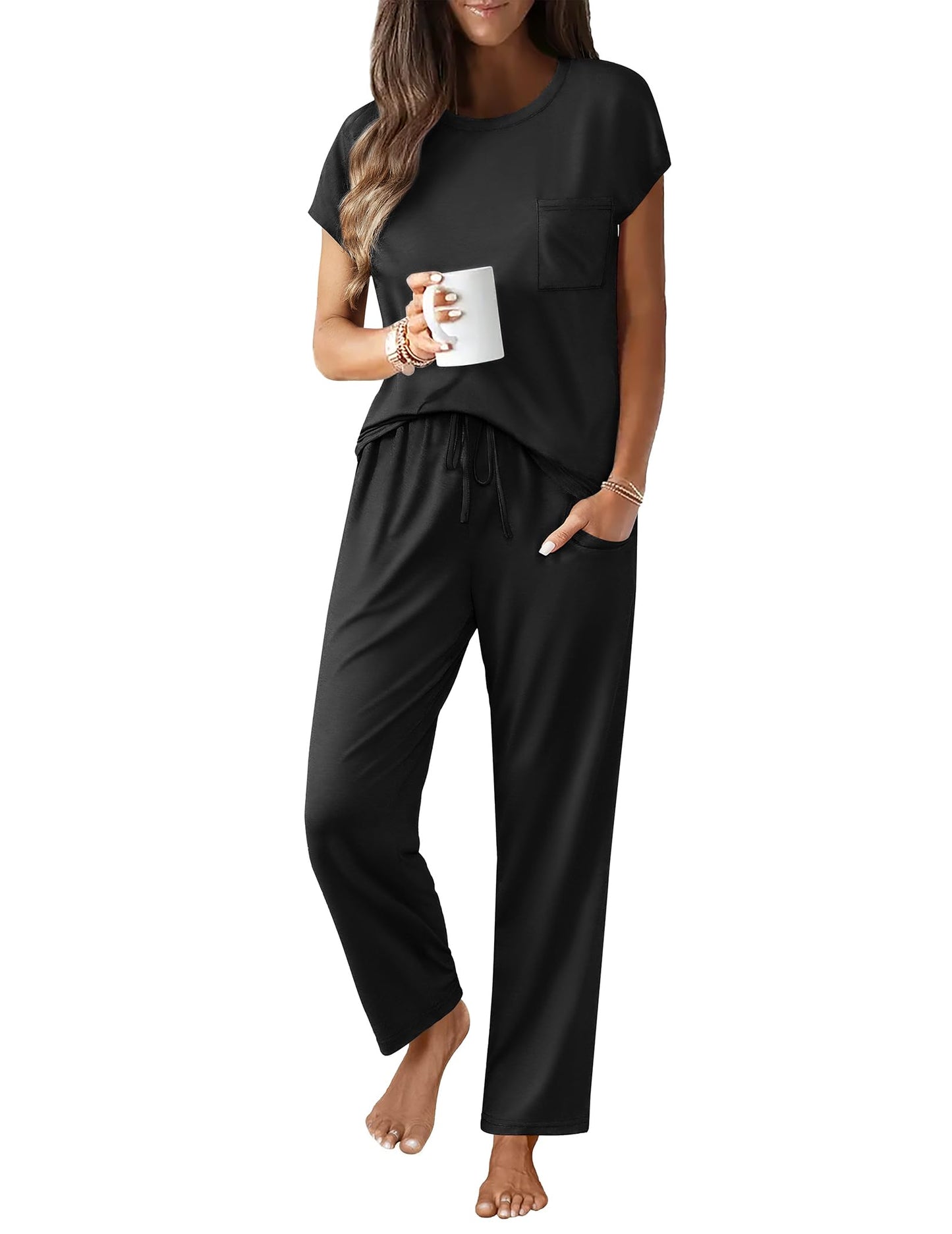 Black Pajama Set