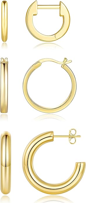 Hoop Earrings (3pk)