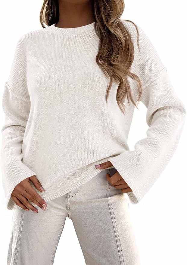 Oversized Crew Neck Sweater