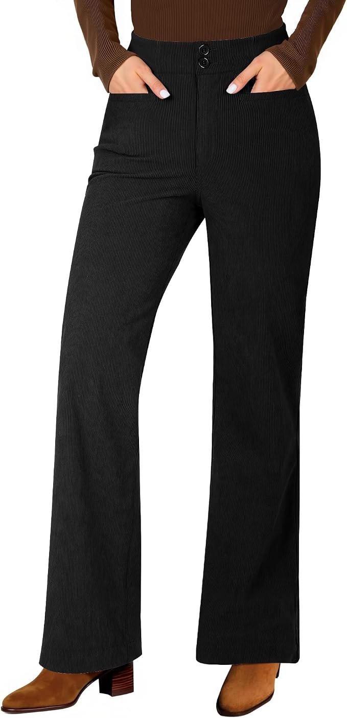 Corduroy Wide Leg Pants
