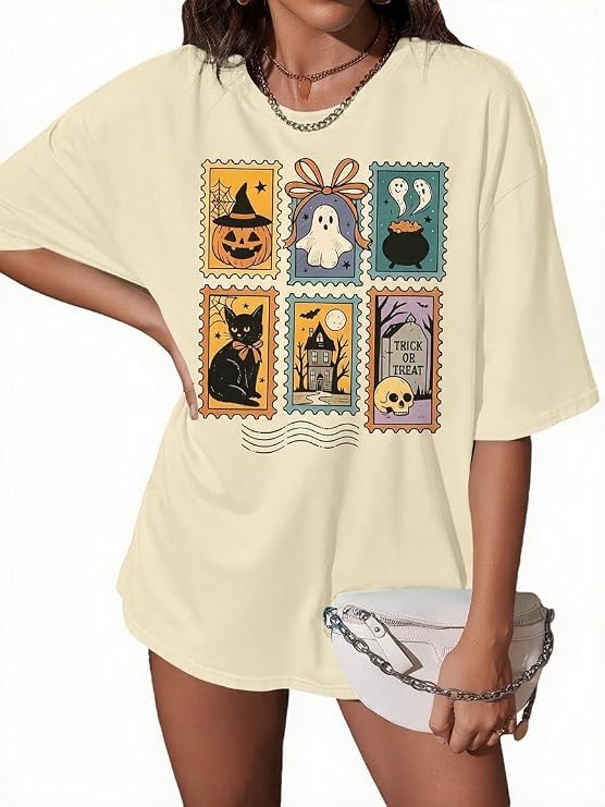 Oversized Halloween T-Shirt