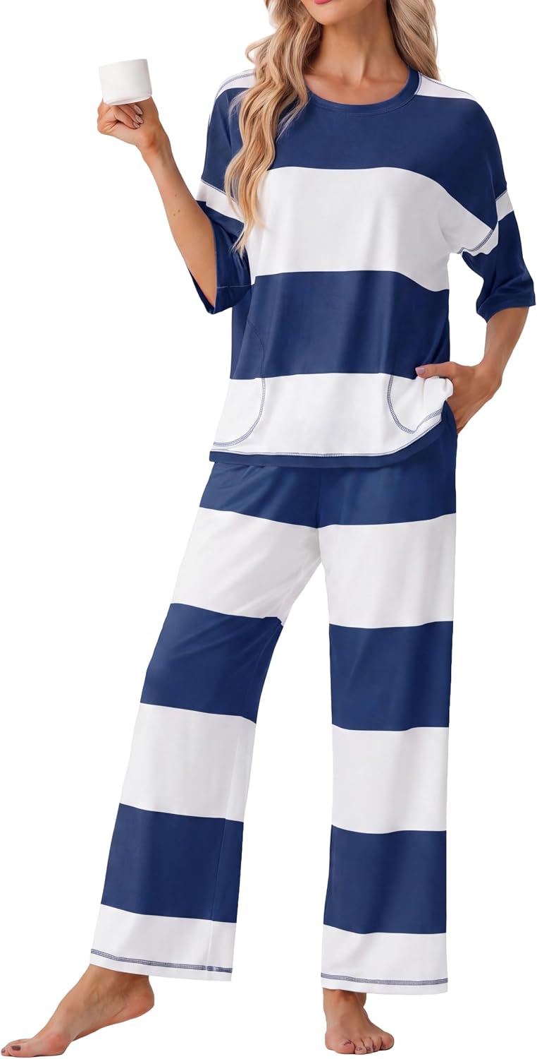 Striped Pajama Set