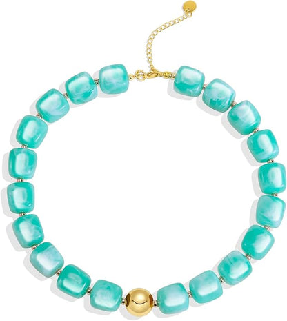Chunky Beaded Necklace