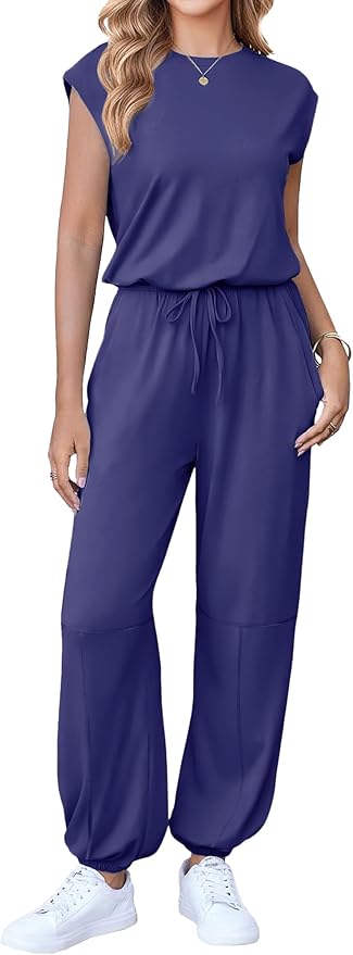 Cap Sleeve Jumpsuit