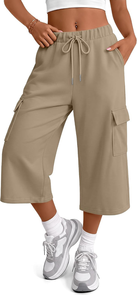 Cargo Capri Pants