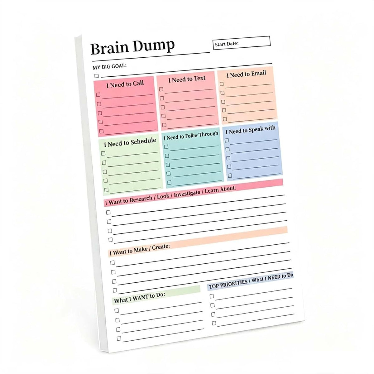 Brain Dump Notepad