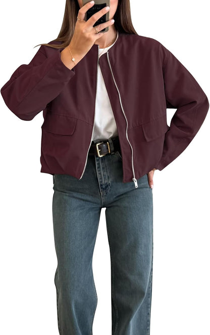 Puff Hem Utility Jacket