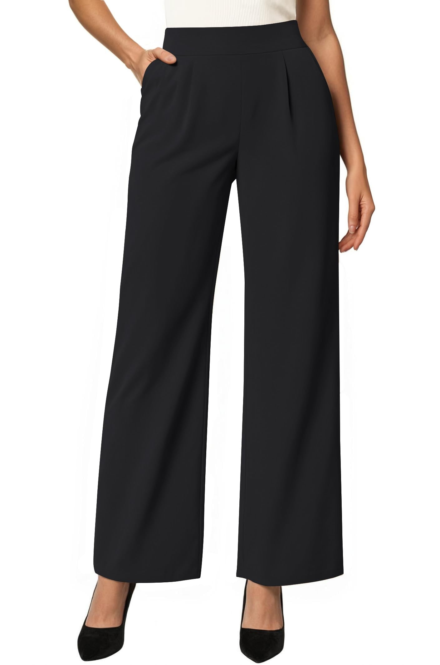 Wide Leg Dress Pants
