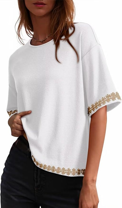 Short Sleeve Sweater