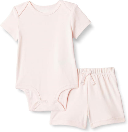 Cotton Bodysuit Shorts Set (2PK)
