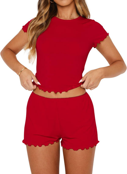 Sleeveless Pajama Set