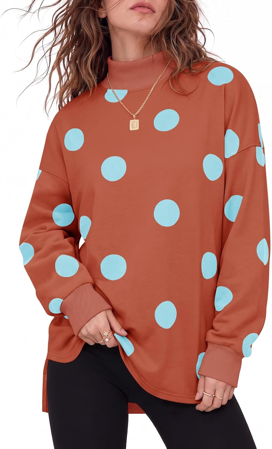 Polka Dot Sweatshirt