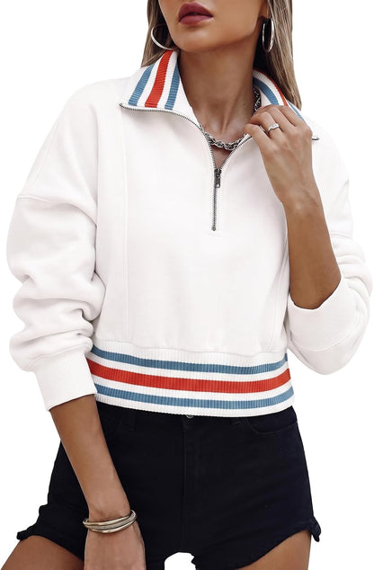 Half Zip Sweatshirt