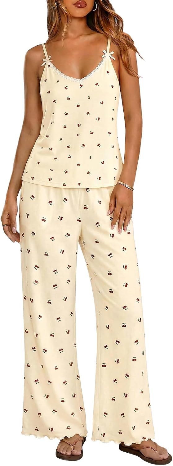 Lace Cami Pajama Set