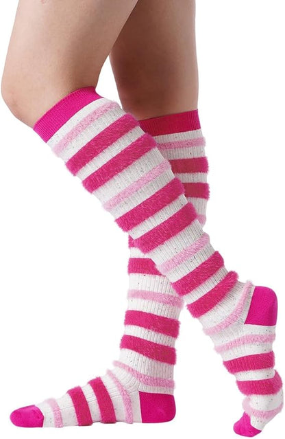 Fuzzy Knee Socks