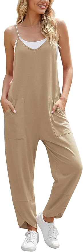 V-Neck Jumpsuits