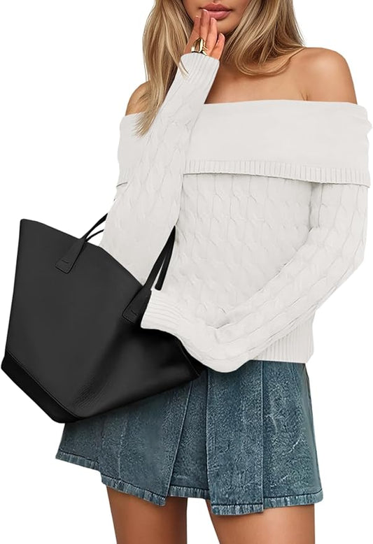 Off The Shoulder Sweater