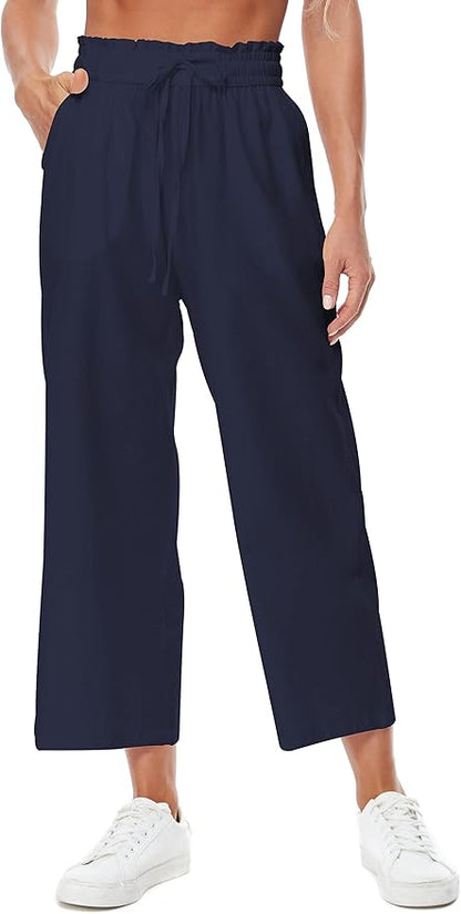 Cotton and Linen Pants