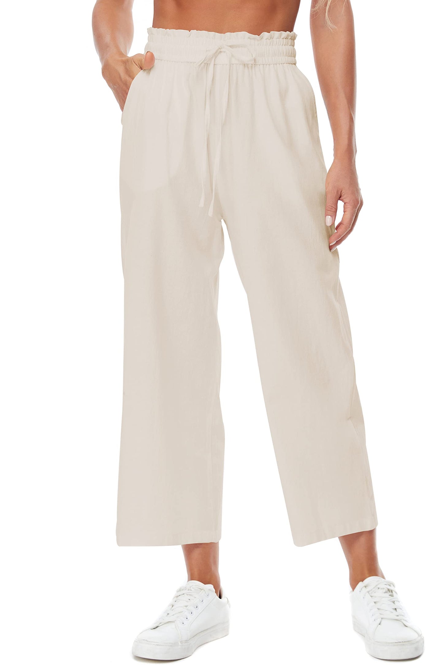 Cotton and Linen Pants