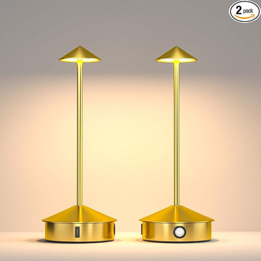 Cordless Table Lamps (2PK)