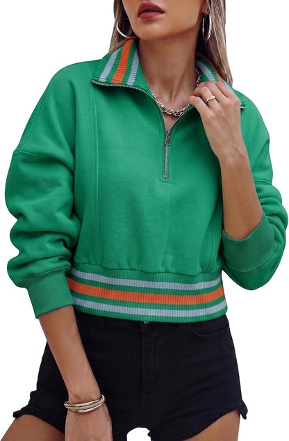 Half Zip Sweatshirt